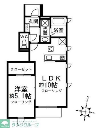 Bloom Courtの物件間取画像